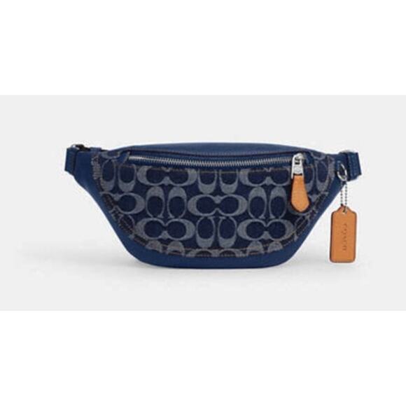 Coach Handbags - Coach Warren Denim Belt Bag NWT MSRP $330
